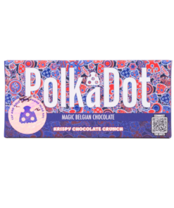 Polkadot krispy chocolate crunch - psilocybin infused chocolate bar