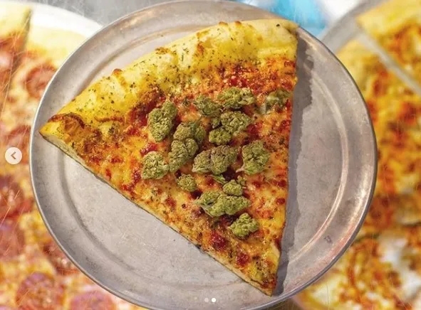 This is how you make a delicious cannabis infused pizza!